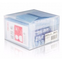 得力 5753 透明豎式證件卡套 54*90mm  50只/盒