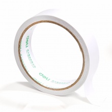 得力 30415 棉紙雙面膠 36mm*10y*80um 白色