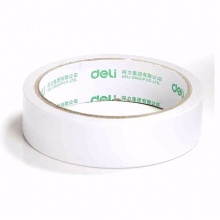 得力 30415 棉紙雙面膠 36mm*10y*80um 白色