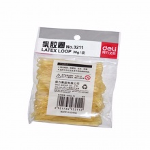 得力 3211 橡皮筋  30g/袋