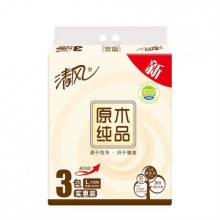 清風 BR38LC1/BR38LC1S 雙層塑包面紙 200抽/包 3包/提 16提/箱