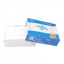 傳美 241-1 二等份撕邊打印紙 1000頁 白色