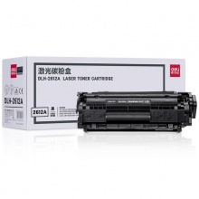 得力（deli）DLH-2612A 激光碳粉盒 2000頁 黑色 適用于 惠普 Leserjet 1010/1012/1015/1013/1020/1022/3015 佳能LBP 2900/2900+/3000