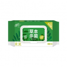 清風 BWB80Y 除菌濕紙巾180*180mm 80片/包 12包/箱